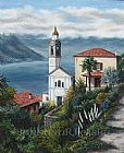 The Church At Nesso by Barbara Felisky